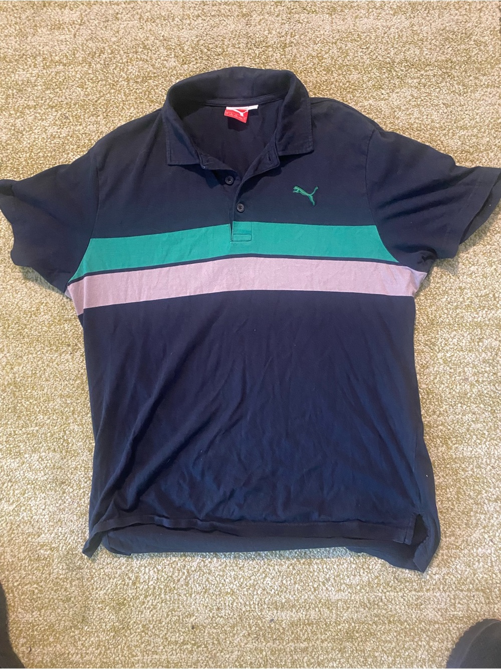 Seven (7) Men's Polo Shirts Lot Nike Adidas Puma Ralph Lauren Polo